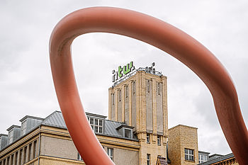 Turm auf dem Campus Wilhelminenhof © HTW Berlin/Alexander Rentsch